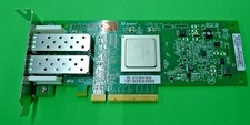 QLogic QLE2562L-DEL Dual Port 8GB Low Profile PCIe Host Bus Adapter Dell RW9KF picture