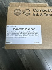 V4INK HP 206A W2110A 067 Tonor Printer Cartridge 4 Pack Brand NEW picture
