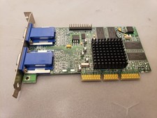 Matrox G45+MDHA32D/DEL 32MB G450 AGP Dual VGA Video Graphics Card Dell 0608UX picture