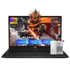 NIMO 17.3 LightGamig Laptop R9 8945HS 16GB RAM 512GB+eGPU External Graphics Card picture