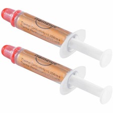 2PCS High Performance Gold Thermal Grease CPU Heatsink Compound Paste Syringe picture