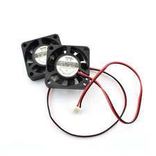 2-Pack DC 12V Mini Cooling Fan 2Pin Brushless Small Exhaust Fan for 3D Printer M picture