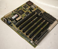 386 Aquarius Systems A10001 Motherboard w Intel 386SX-20 CPU & 2 MB RAM + Bonus picture