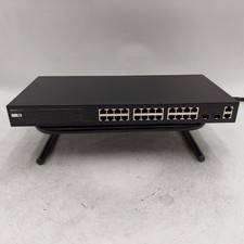 SignaMax 065-7726SPoE 24-Port 10/100BaseT/TX Stackable Managed PoE Switch picture
