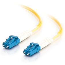 20 PACK LOT 25m LC-LC Duplex 9/125 OS2 Singlemode Fiber Cable Yellow OFNR 82FT picture