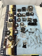 Vintage Socket 5 7 CPU Heatsink Fan Lot Pentium AMD K5 K6 Cooler Master AAVID picture