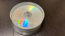 New, Unused package - Stack of 25 Staples DVD-R blank discs, 4.7 GB, 16X speed picture
