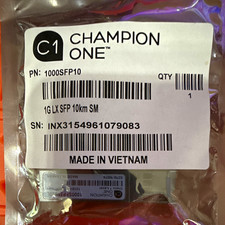 Champion One 1000SFP10 1G LX SFP Transceiver Module 10km SM 1000Mbps picture