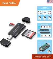 Multi-Device SD Card Reader with Dual Slot Capability - Effortless Media Sharing picture