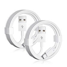2-Pack 1.5FT Short Car Carplay Cable for iPhone 17 15 16 /Air/ 1.5FT, White picture