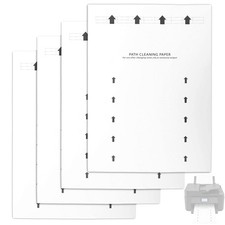 30-Pack Printer Cleaning Sheets, 11.2x8.26in Inkjet & Toner Printer Cleaning ... picture