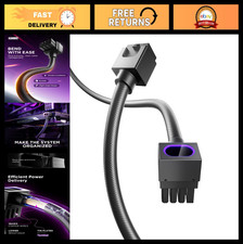ARGB GPU PSU Extension Cable 8PIN - 2000W Copper Power Cord for PC DIY & Cable M picture