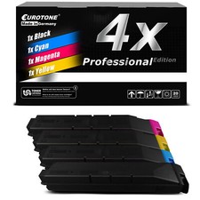4x Eurotone PRO Toner Cartridge Compatible with Kyocera TASKalfa 3051-ci 3050-ci picture