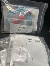 Lot of 4 Fiber Optic Reference Test Cords SC LC Duplex MM 50/125 2635853 picture