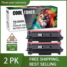 2PK TN830XL Toner for Brother TN830XL HL-L2465DW L2405DW MFC-L2820DW DCP-L2640DW picture