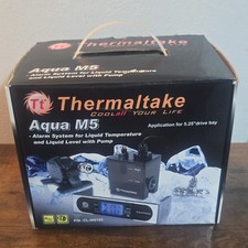 Thermaltake AquaBay M5 CL-W0103 PC Liquid Water Cooling Pump Reservoir Vintage picture