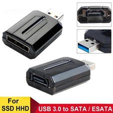 USB 3.0 to SATA/USB3.0 to ESATA Adapter for Computer Connection and Connectors picture