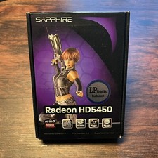 Sapphire Radeon HD5450 1GB PCI-e Video Card New Boxed Sealed picture