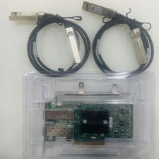 Mellanox ConnectX-3 CX312A Dual Port 10 Gigabit MCX312A-XCBT + 2x SFP Cable picture