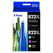 4 822XL Premium Ink Cartridge Compatible for Epson Workforce Pro WF-3820 WF-4830 picture