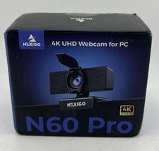 NEXIGO N60 PRO 4K UHD WEBCAM FOR PC 1080P 60FPS AUTOFOCUS NOISE CANCELLING picture