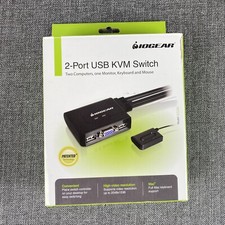 IOGear 2-Port USB KVM Switch (GCS22U), Open Box picture
