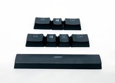 8 Keys PBT Backlit KeyCaps Set Spacebar Ctrl for Razer Mechanical Keyboards picture