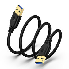 USB to USB Cable 6FT,USB 3.0 Cable Type a Male to Type a Male Cable High Speed D picture