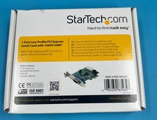 StarTech.com 1 Port PCI Express RS232 Serial Adapter Card - PCIe Low Profile  picture