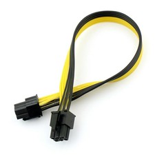 10pcs PCIE PCI-E 6Pin to 6Pin Male GPU Video Card Power Cable Cord Connector USA picture