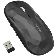 buffalo Wireless Mobile Mouse 2.4GHz Receiver attached FLEXUS Thin and Light 5Bu picture