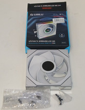 Untested Lian Li TL Wireless 140 LCD - REVERSE  - White - COMPLETE  (READ) picture