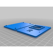 Simple 'Case' For Raspberry Pi 2 Model B 3d Printed picture