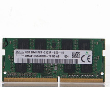 Lot of 3 SK HYNIX 8GB 2Rx8 LAPTOP SODIMM MEMORY RAM PC4-2133P HMA41GS6AFR8N-TF picture