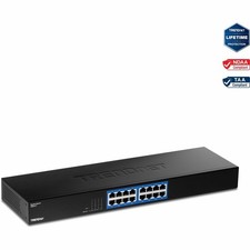 TRENDnet 16-Port Gigabit Switch, TEG-S17, 16 x Gigabit RJ-45 Ports, 32Gbps picture