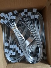 3M MCIO (SFF-TA-1016) ST-ST 74pin 85ohm x8 31AWG 50cm Flat Twin Axial Cable picture