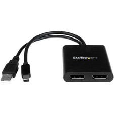 Startech MSTMDP122DP Mini DisplayPort to 2x DisplayPort Hub picture