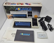 Vintage 1983 Mattel Aquarius Home Computer System 5931R Complete w/ Box Cassette picture