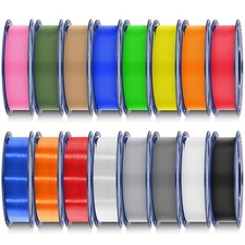 SUNLU 16 Color PLA Filament Bundle Multicolor, 0.25kg per Spool, Total 4KG picture