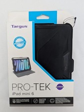 New Targus Pro-Tek For IPad Mini 6 Case Black THZ911US Antimicrobial Protection picture