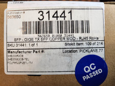 Finisar/T-Mobile/Alcatel FCLF8522P2BTL-TM - 1000BASE-T SFP 31441 - 3HE00062CB picture