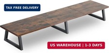 TEAMIX 42 inch Large Dual Monitor Stand Riser,TV Riser,Desk Shelf Organizer picture