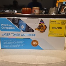 Premium Compatible Yellow Laser Toner CSCLP310Y for Samsung CLP310/315 CLX3175 picture