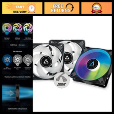 120mm PWM Case Fans (3 Pack) - A-RGB, High Static Pressure, 2000 RPM, 5V 3 Pin picture