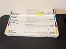 Canon imagePRESS T07 for C170 C165 C265 C270 Toner Ink Cartridge Set SEALED NEW picture