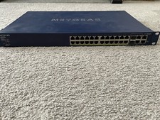 Netgear ProSafe FS728TP 24+4 Port 10/100 Smart Switch with PoE Network Hub picture