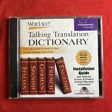 WordAce: Italian PC MAC CD language reference translate dictionary learning tool picture