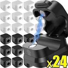 Mini Magnetic Cable Clips Self Adhesive Cord Holder Desktop Cable Organizer picture
