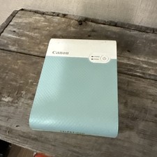 Canon Selphy Square QX10 CD1158 Wireless Photo Printer Mint Green Tested Working picture