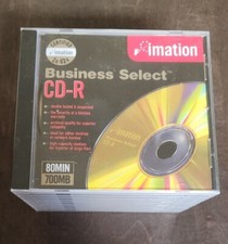 LOT OF 10 Imation CD-R 80 MIN/700MB 10-Pack 1x-52X Business Select   NEW picture